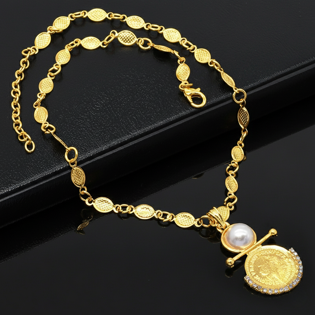 parure plaque ou pour femme