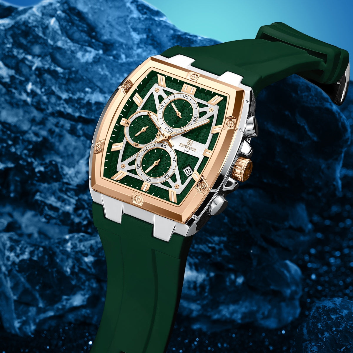 RDétanche calendrier chronographe