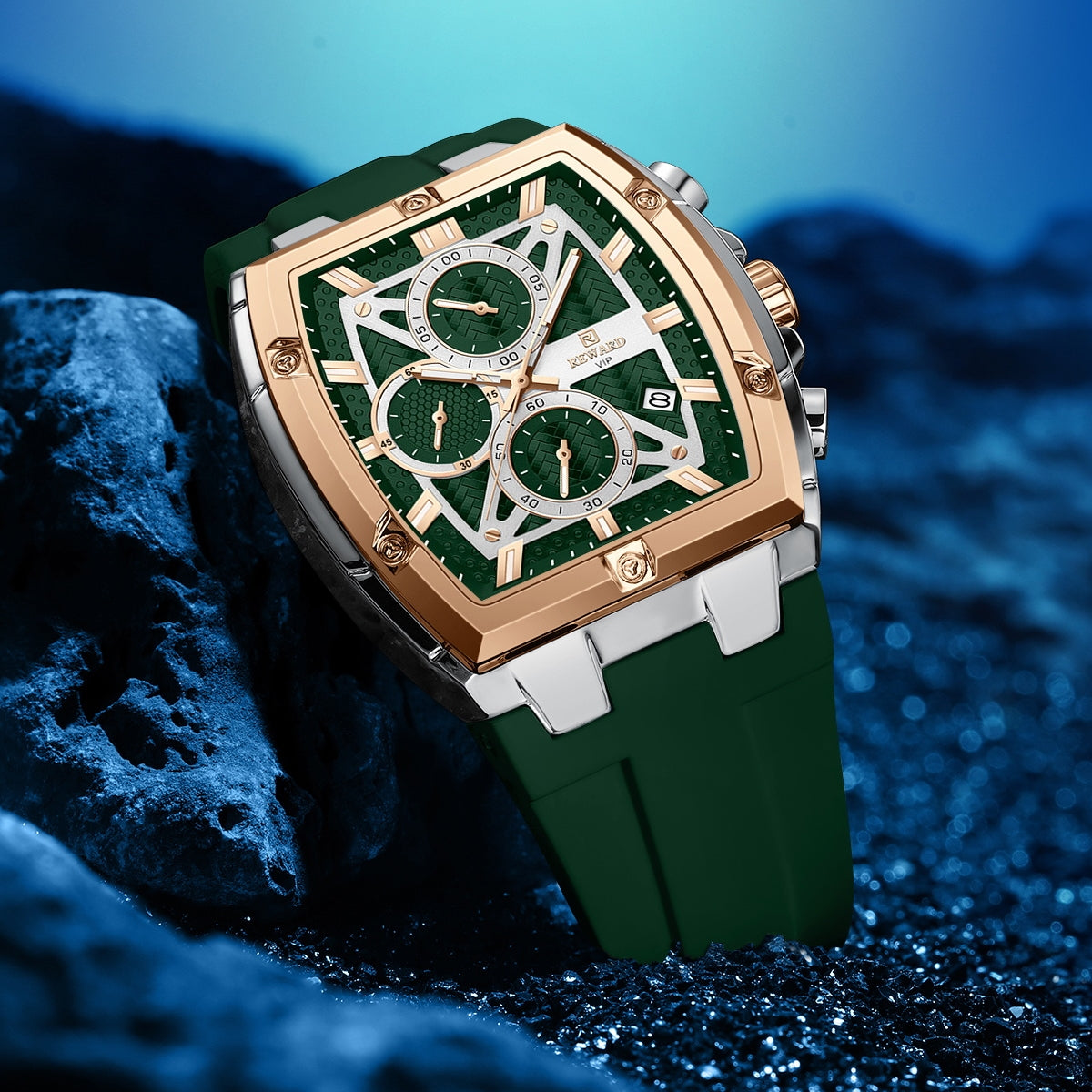 RDétanche calendrier chronographe