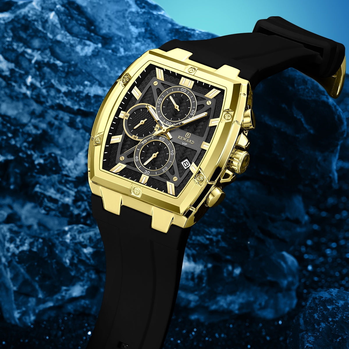 RDétanche calendrier chronographe