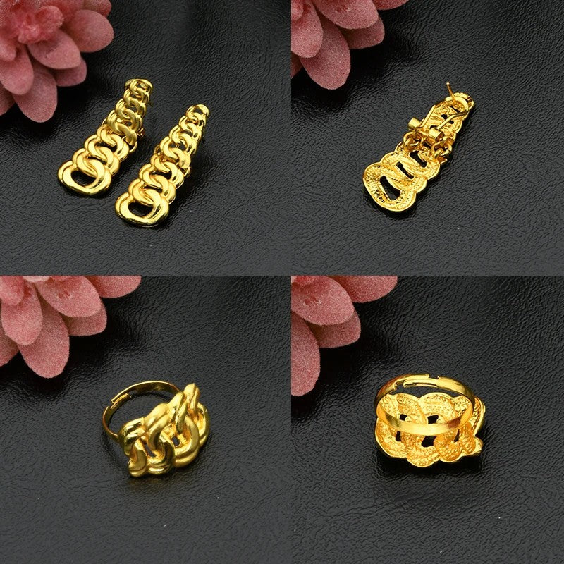 parure plaque ou pour femme